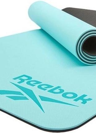 Двосторонній килимок для йоги Reebok Double Sided 4 mm Yoga Ma...