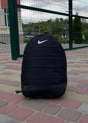 🎒чорний спортивний/шкільний рюкзак матрац🎒