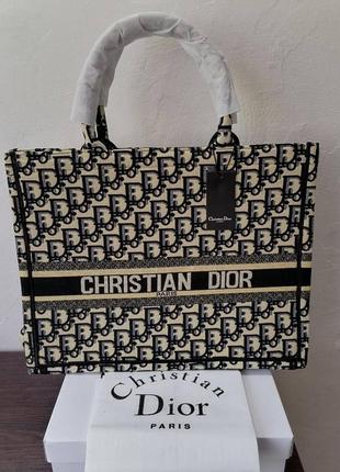 Сумка christian dior book текстиль