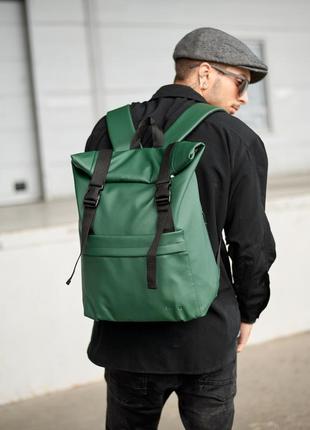 Мужской рюкзак роллтоп sambag rolltop milton зеленый