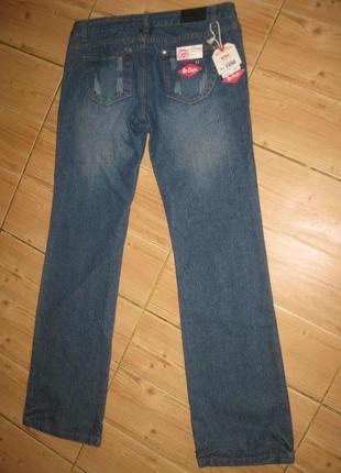 .новые джинсы "lee cooper" оригинал р.46 высокий рост