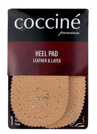 Підп'яточник шкіряний на латексі heel pad latex-leather coccine