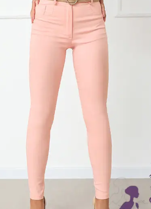 Стильные женские брюки узкие норма и батал 5 цветов 1390фг