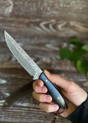 Туристический нож "дамаск"/эксклюзивный нож