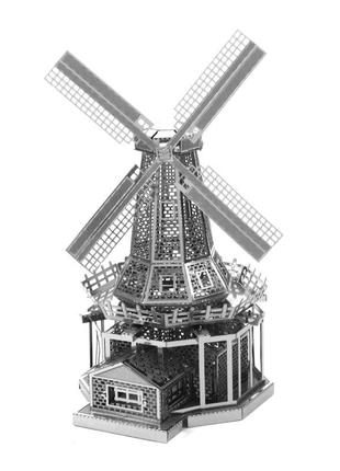 Металлический 3D-пазл Голландская ветряная мельница JS001
