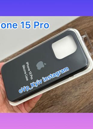 Чохол iPhone 15 Pro / 15 Про чехол Full Silicone Case