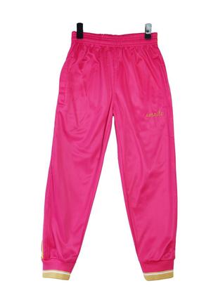 Спортивные штаны для девочки 134 малиновый Fashion