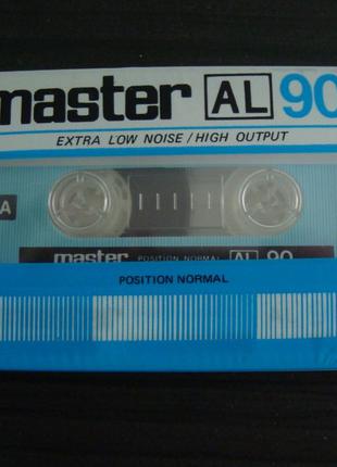 Аудиокассета MASTER AL 90 новая запечатанная.