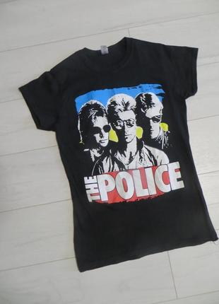 Жіноча футболка мерч гурту the police розмір s