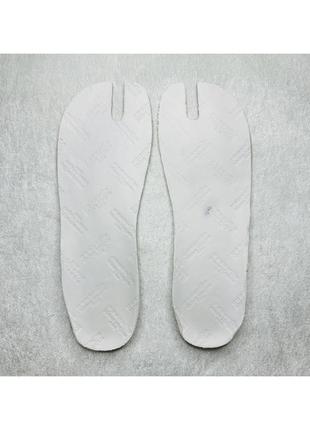 Білі нові устілки табі для взуття maison margiela paris 42-45