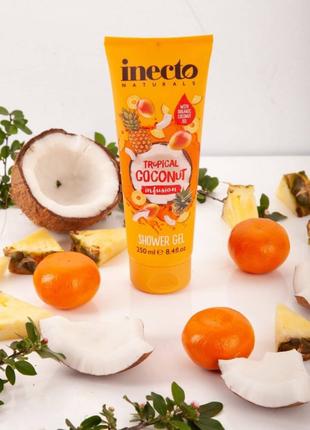 Гель для душа Inecto Infusions Tropical Coconut Shower Gel 250 мл