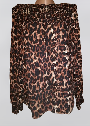💖💖💖красивая женская леопардовая кофта, блузка george💖💖💖