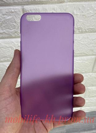 Чехол пластиковый iPhone 6 Plus, iphone 6s Plus фиолетовый