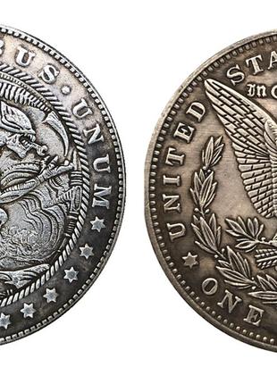 Монета сувенир, доллар США Морган 1921г Чужой