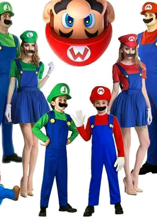 Костюм карнавальный супер Марио