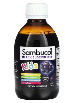 Sambucol Черная бузина поддержка иммунной системы для детей 120мл