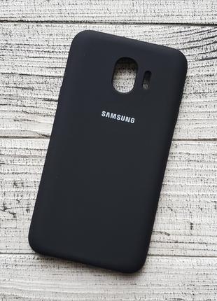 Чехол Samsung J400F Galaxy J4 накладка для телефона черный