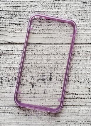 Чехол накладка Apple iPhone 4 / iPhone 4S прозрачный пластик