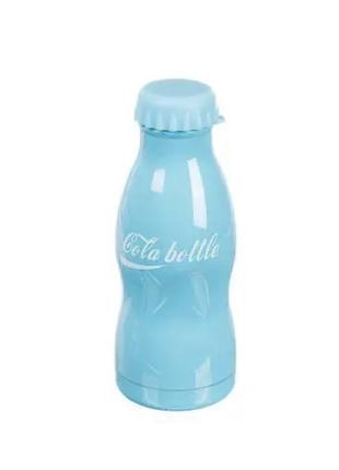 Термобутылка, термос нержавейка Cola Bottle 260мл Голубая