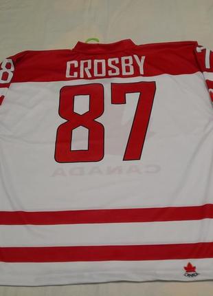 Футболка хоккей ice hockey jersey by canada crosby №87  xl