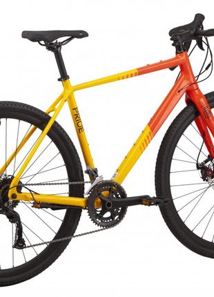 Велосипед 28" Pride ROCX 8.2 CF рама - S 2024 жовтий