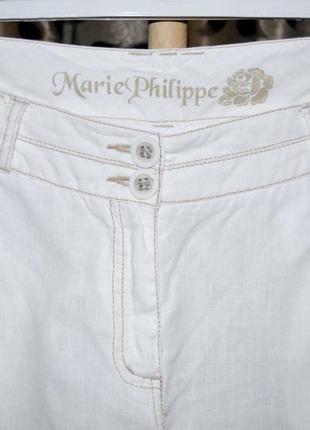 Стильні жіночі льняні штани marie philippe