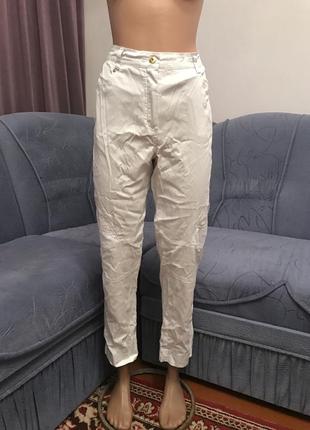 Брюки carla ferroni 46 размер,брюки хлопок, штаны классические