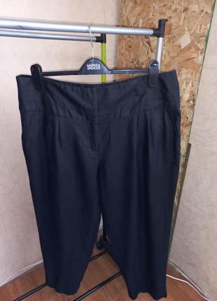 Льняные брюки 54 размер