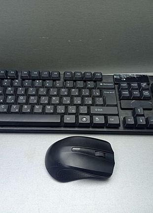 Комплект клавиатура с мышью Б/У UKC TJ-808