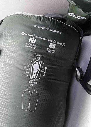 Спальні мішки туристичні Б/У Forclaz Trek 500 sleeping bag -5°...
