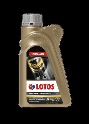 Синтетическое моторное масло LOTOS 5w40 Synthetic TURBODIESEL ...