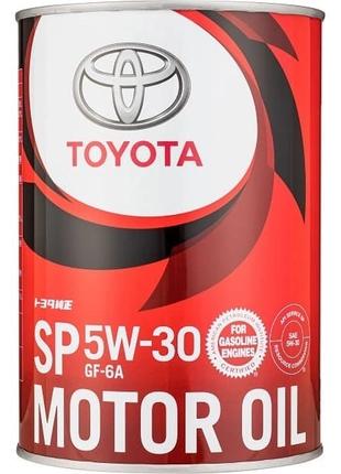 Синтетическое моторное масло TOYOTA 5W30 Motor Oil JAPAN (1л)