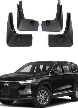 Брызговики для авто комплект 4 шт Hyundai Santa Fe 2018 - 2023...