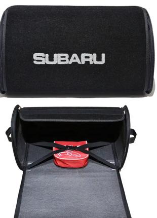 Сумка-органайзер у багажник автомобіля Subaru.