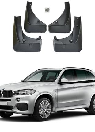 Брызговики для авто комплект 4 шт BMW X5 (F15) без порогів 201...