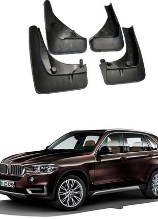 Брызговики для авто комплект 4 шт BMW X5 (F15) с порогами 2013...
