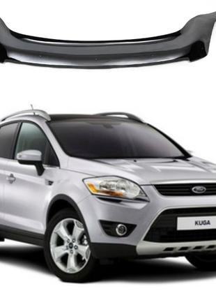 Дефлектор капота мухобойка на Ford Kuga 2008-2013 (Форд Куга) ...