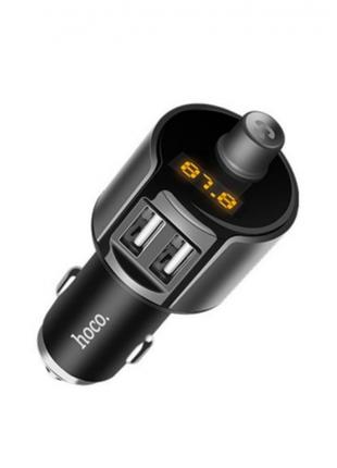 Автомобильный FM-трансмиттер c Bluetooth модулятор HOCO “E19” ...