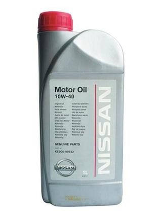 Полусинтетическое моторное масло NISSAN 10W40 (1л)