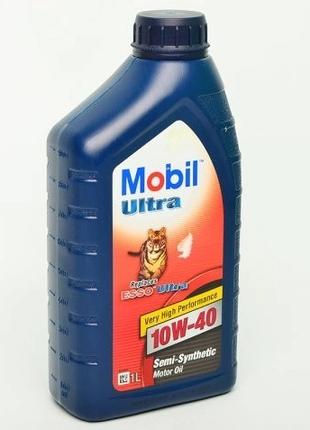 Полусинтетическое моторное масло Mobil 10w40 Ultra SN/CF, A3/B...