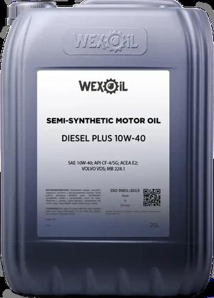 Полусинтетическое моторное масло Wexoil 10W40 Grand Diesel CI-...