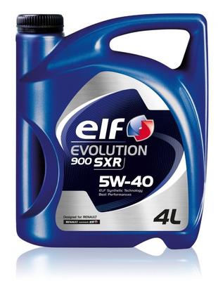 Синтетическое моторное масло ELF 5w40 Evol 900 SXR (4л)
