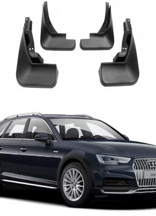 Брызговики для авто комплект 4 шт Audi A4 B9 2020 - 2023 седан...