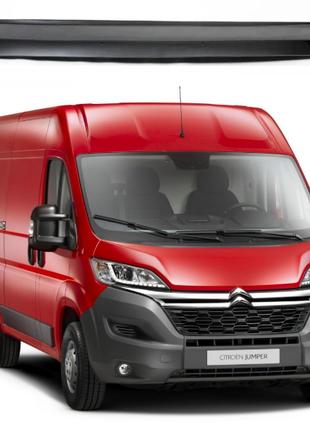 Дефлектор капота мухобойка на Citroen Jumper/Fiat Ducato/Peuge...