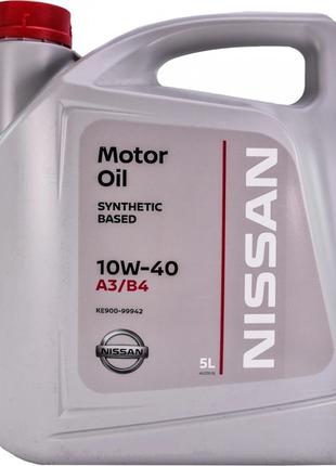 Полусинтетическое моторное масло NISSAN 10W40 (5л)