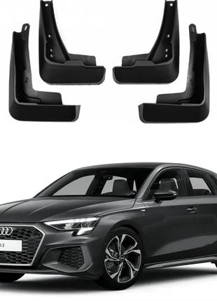 Брызговики для авто комплект 4 шт Audi A3 2021-2023 ( передние...