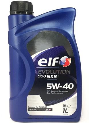 Синтетическое моторное масло ELF 5w40 Evol 900 SXR (1л)