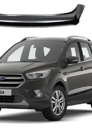 Дефлектор капота мухобойка на Ford Kuga/Escape 2016-2019 (Форд...