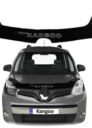 Дефлектор капота мухобойка на Renault Kangoо II 2013-2020 посл...