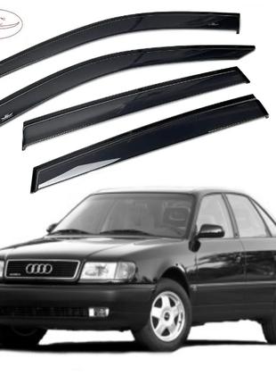 Дефлекторы окон, ветровики Audi 100, А-6 (С4) седан 1990-1997 ...